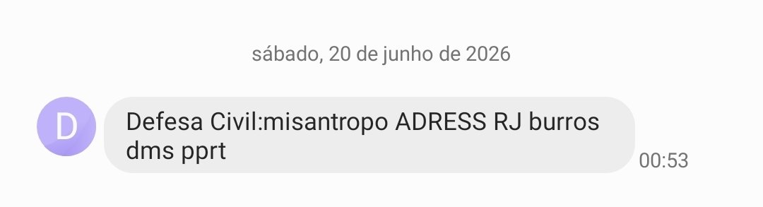 JLucasFJr's tweet photo. @radiobandnewsfm Além do alerta, teve esse SMS também... https://t.co/H4PlLE4OuN