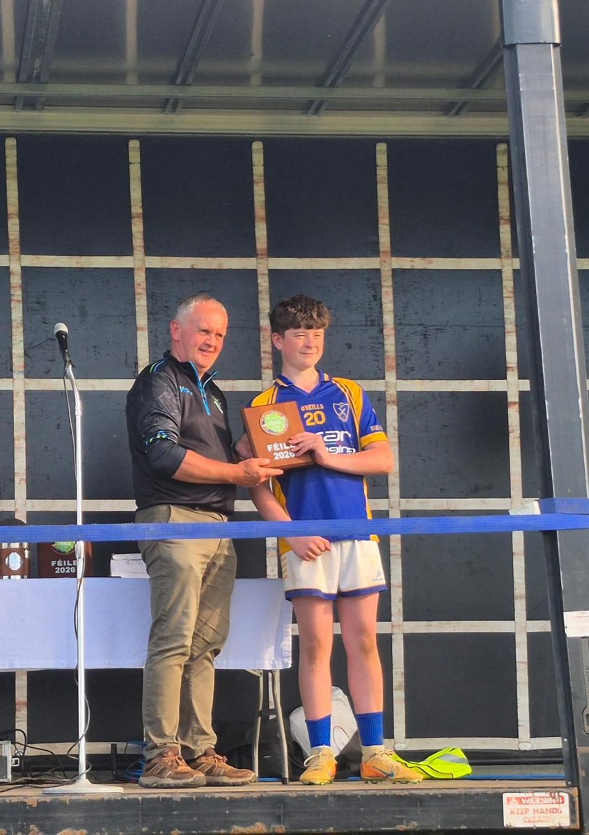 BorrisKilcotton's tweet photo. Congratulations to @ballinkillengaa on winning the Shield Final at Féile 26 https://t.co/egM2jQdapT