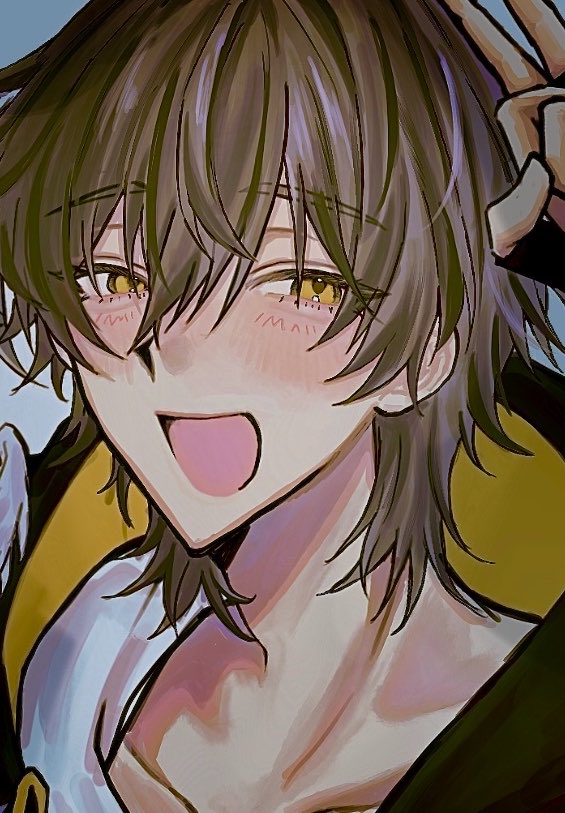sswip2's tweet photo. 顔安定しなさすぎて 本当に同じ人が描きましたか❓と言われたら1か月前ですら不安になってきますよ ま、全部かわいいから良いよ（ン？） https://t.co/jvA4N7YerL