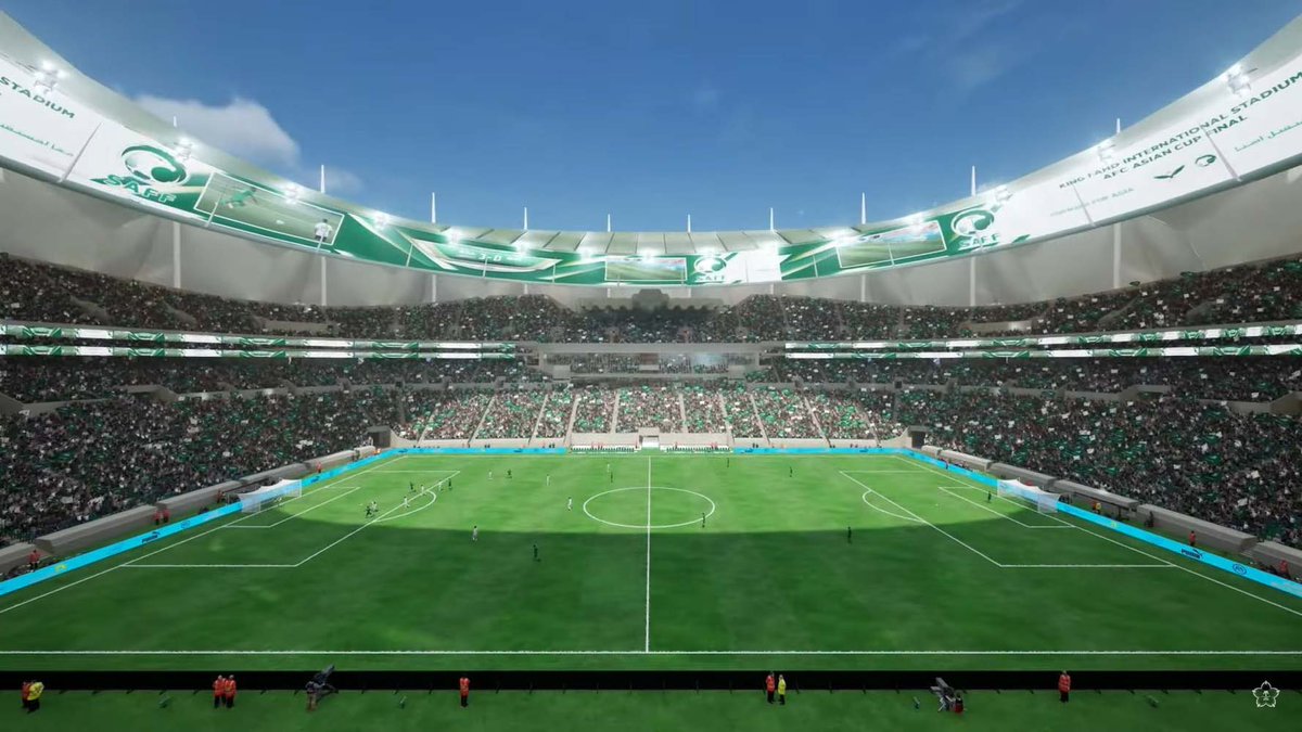 SaudiProject's tweet photo. بدء رفع الحلقة الدائرية لسقف استاد مدينة الملك فهد الرياضية في #الرياض، أحد الملاعب المستضيفة لكأس آسيا 2027 وكأس العالم 2034، بسعة تتجاوز 70 ألف متفرج، فيما سيضم السقف تقنيات ومواد إنشائية حديثة إلى جانب شاشة محيطية بزاوية عرض 360 درجة https://t.co/oYcrw1NKB3