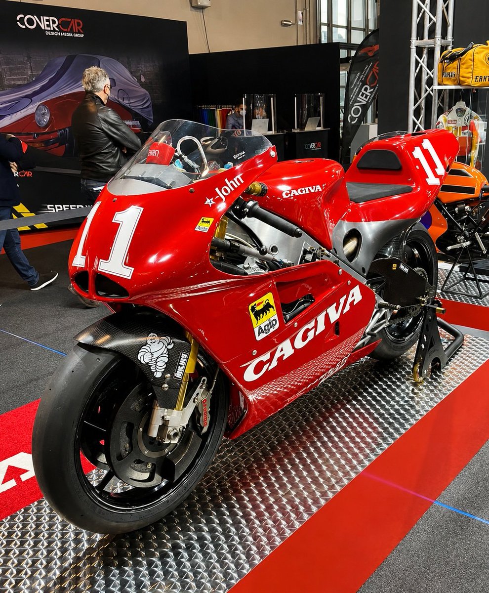 SergietoGM's tweet photo. Cagiva 500. https://t.co/cEyJx4NAiE