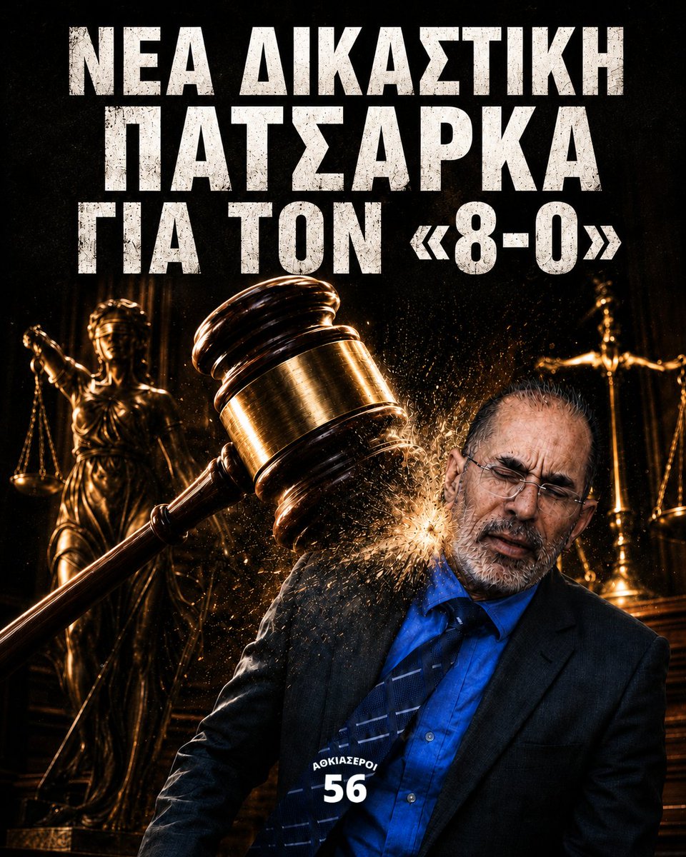 athkiaseroi56's tweet photo. Η πολλοστή φορά που η Δικαιοσύνη που επικαλείται του την αντιντάσσει.  

Ο Οδυσσέας  κρίθηκε ένοχος για δυσφήμιση σε βάρος του Δρ. Βασίλη Χατζηαναστασίου, σε υπόθεση που αφορούσε τη σύμβαση για τη δημιουργία μεταμοσχευτικού κέντρου νεφρού στην Κύπρο που λόγω της εμμονής του 8-0 ΔΕΝ έγινε, επειδή είπε του ανθρώπου ότι εν κλέφτης.

Το Δικαστήριο έκρινε ότι υπερέβη τα θεσμικά του όρια(πρωτότυπο) τζιαι εστοχοποίησεν ιδιώτη πολίτη, επιδικάζοντας αποζημιώσεις.

Μόνον επιτυχίες...