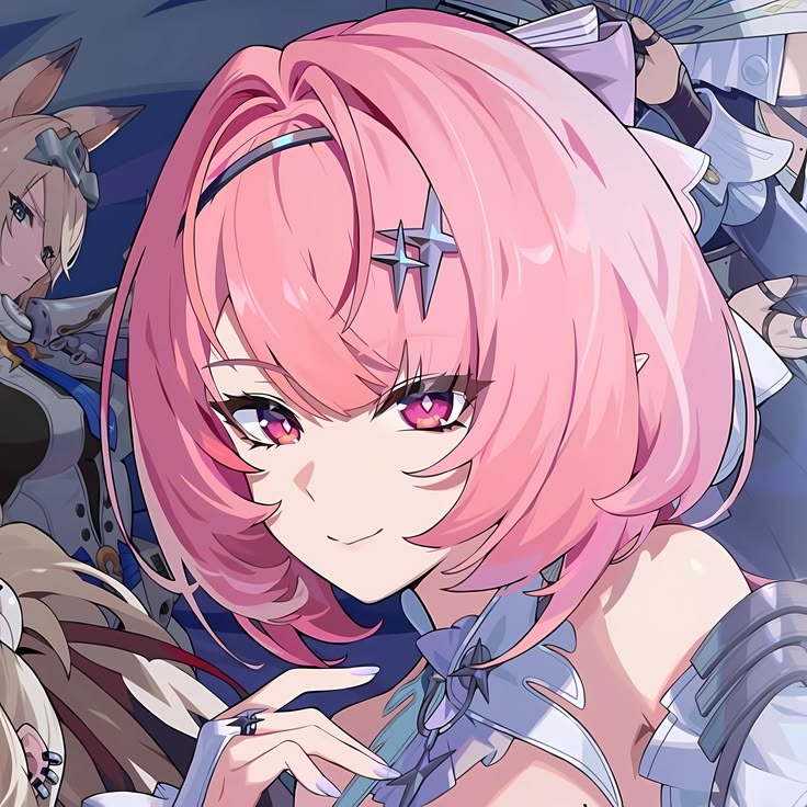 yuraii__02's tweet photo. can we just stop putting these pink haired ladies against each other and instead look at how beautiful they all are?? https://t.co/efdG3Fqw9R