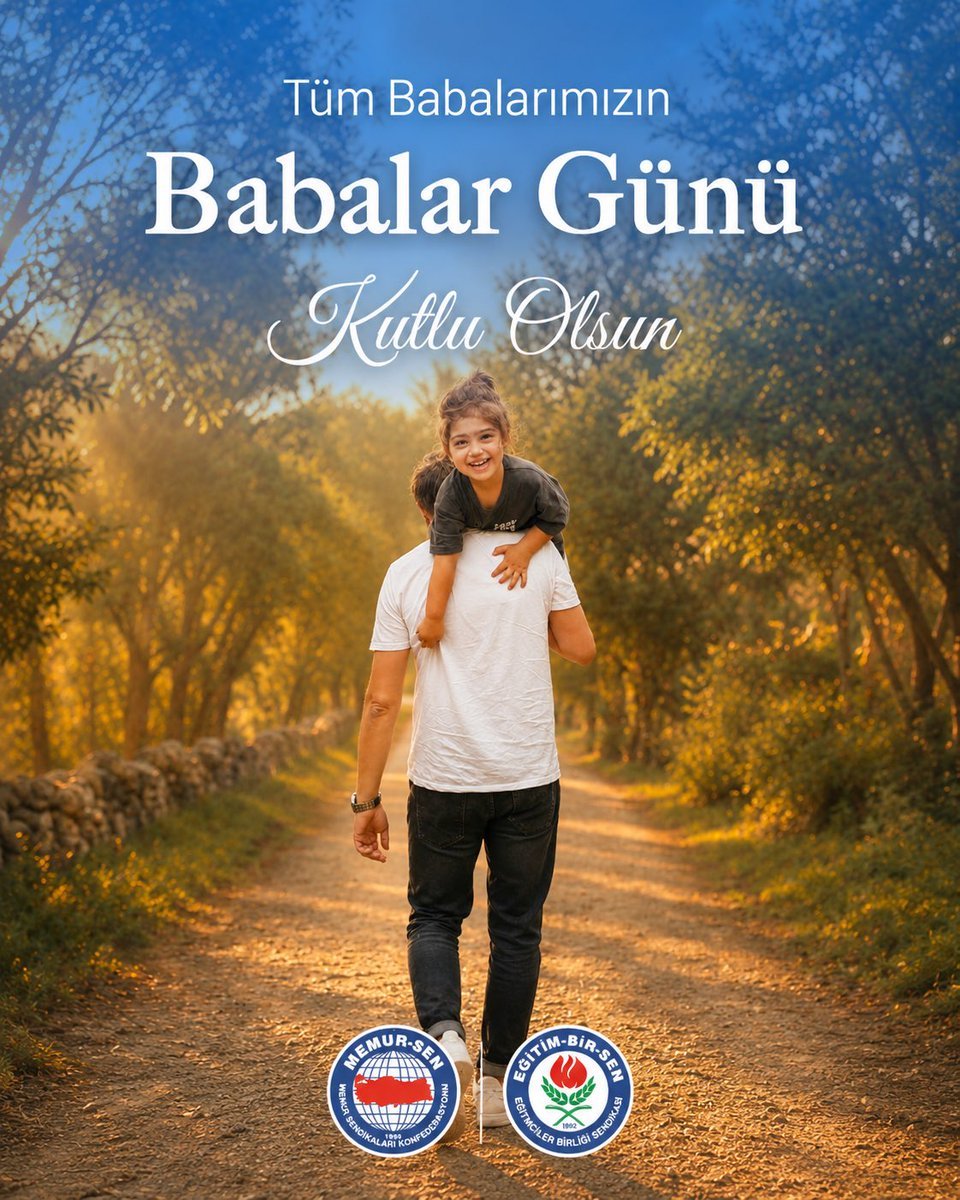 mmuratiskin's tweet photo. Emeğiyle, sabrıyla ve verdiği ilhamla geleceğe yön veren tüm babaların #BabalarGünü kutlu olsun. Bugün ve her gün, sevgiyle… https://t.co/ISSQjpRAue