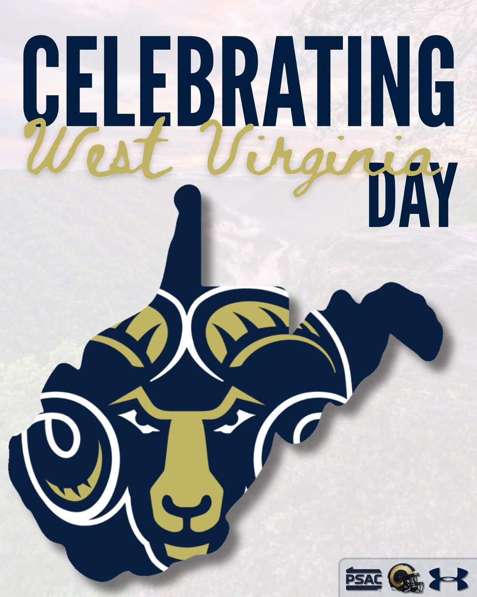SURamsFootball's tweet photo. Today is West Virginia day! To our home state, Happy Birthday! Take me home, Country Roads! π»ποΈ
What part of WV are you from? πππ
#wvday #ncaadii #ramnation #shepherdu #wvlife https://t.co/U3vq3jeKYk