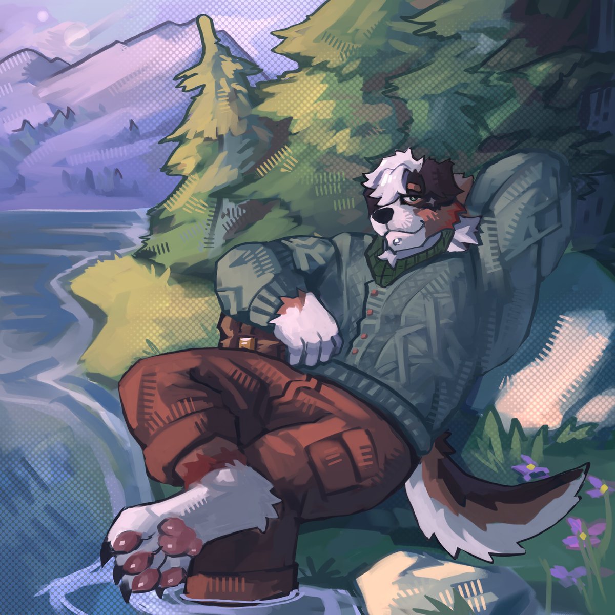 faurenzzart's tweet photo. Chilling in nature😌
#furryart https://t.co/cL7efG9NsO