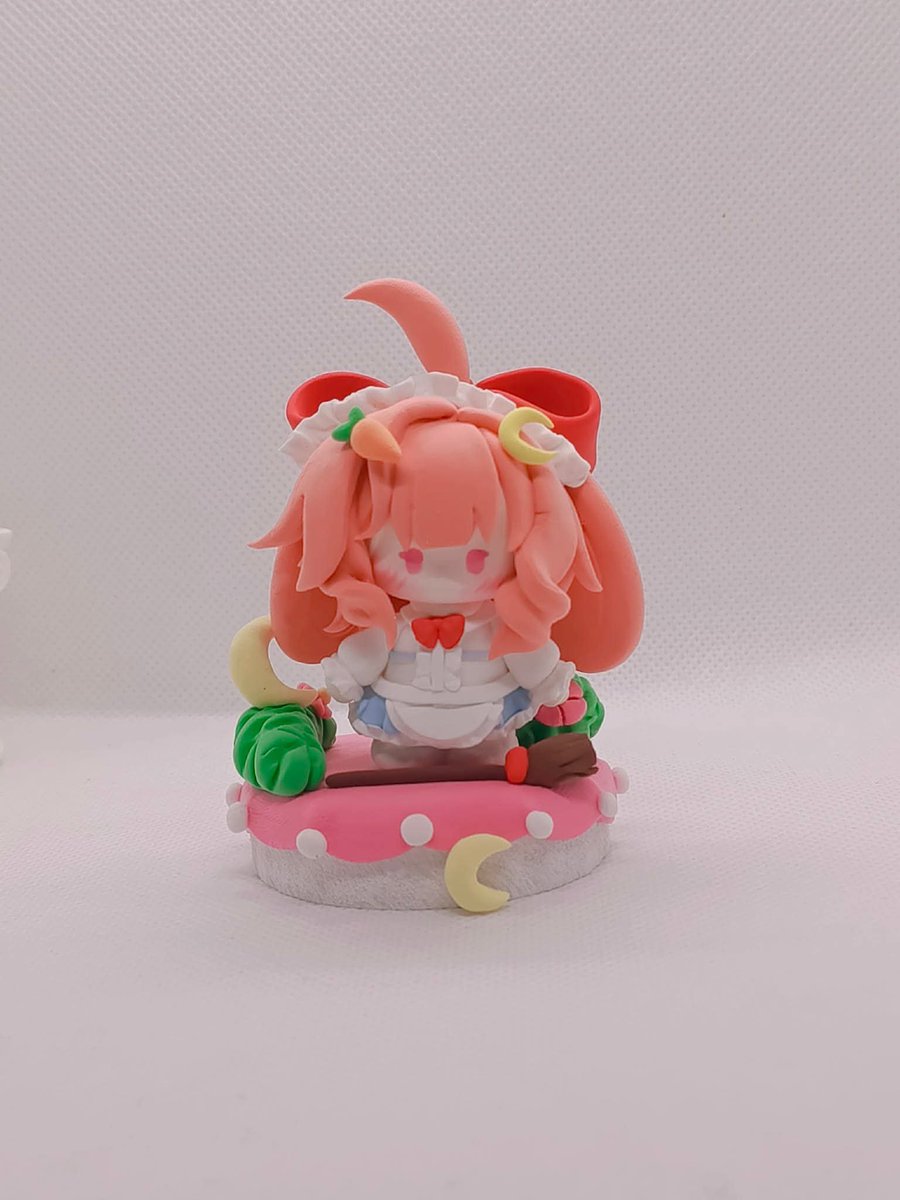 Axcare169139's tweet photo. Commission for customer 

:Mini chibi
Size:3-4 Cm.
Price 470 bath 
-Accessories +20/1
-Base +50/1

#commission 
#clayfigures 
#clay
#handmade 
#craft https://t.co/1B8c6qstur