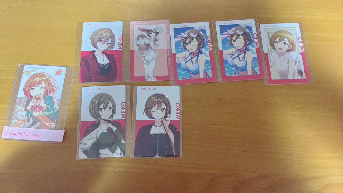 omatcha_ena's tweet photo. 【プロセカ　エピカ　交換　譲渡】

【譲】画像1〜13

【求】ZOZO絵名こはね（絵名のみ箔を求めております）or定価（138円、ZOZOコラボ198円、箔は275円）＋送料or固定ポスト

赤線は箔押し

PayPay対応

検索からでもお気軽にお声掛けください！ https://t.co/gxdpPL5lRs