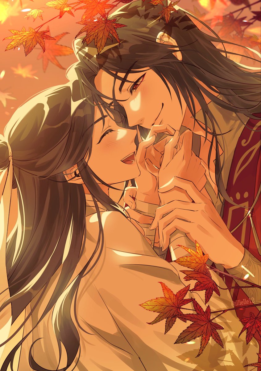 illielle12's tweet photo. ❤️‍🩹🤍🍁
#TGCF #花怜 https://t.co/PqLGbhoZIy