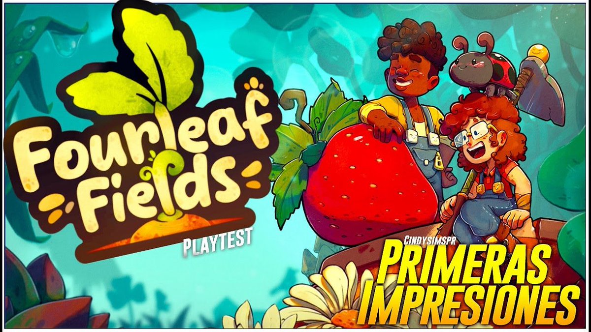 CindySimsGames's tweet photo. Fourleaf Fields (Playstest) - Primeras Impresiones https://t.co/lj2sWmeMHu via @YouTube @BEHEMUTT #fourleaffields @YouTubeGaming https://t.co/3z9YFHa9uY