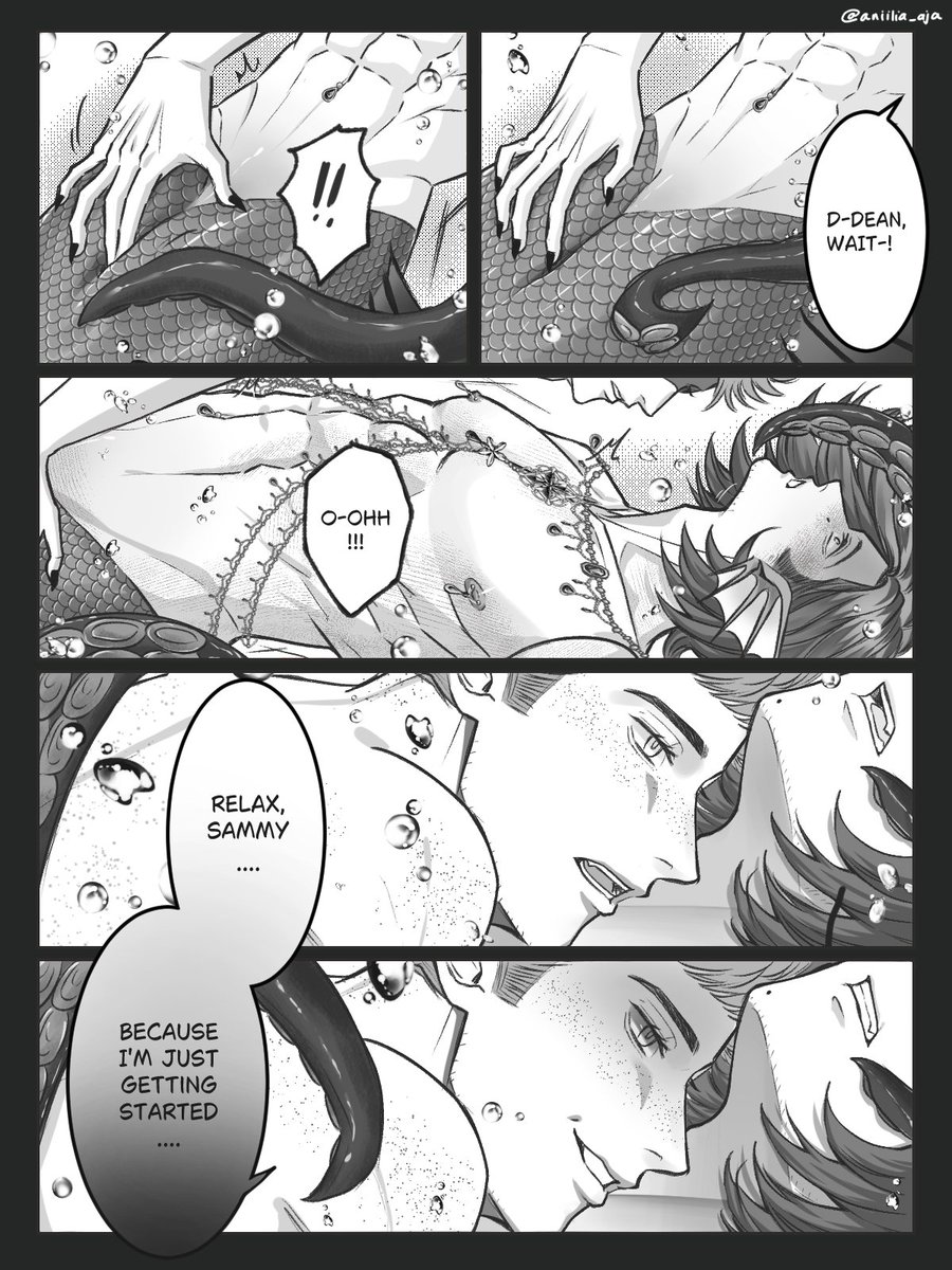 aniilia_aja's tweet photo. Merman D/S 🐙🧜🏼‍♂️ uh bit nsfw
#wincest #deansam #spn https://t.co/Jf58MtXjMY