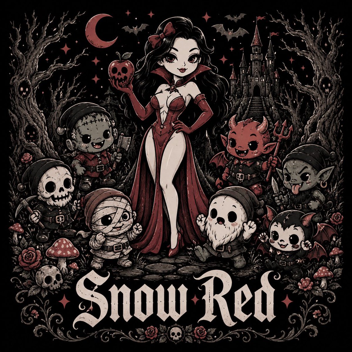 InDetailDesign's tweet photo. Snow Red… https://t.co/2TgyNNzCYM