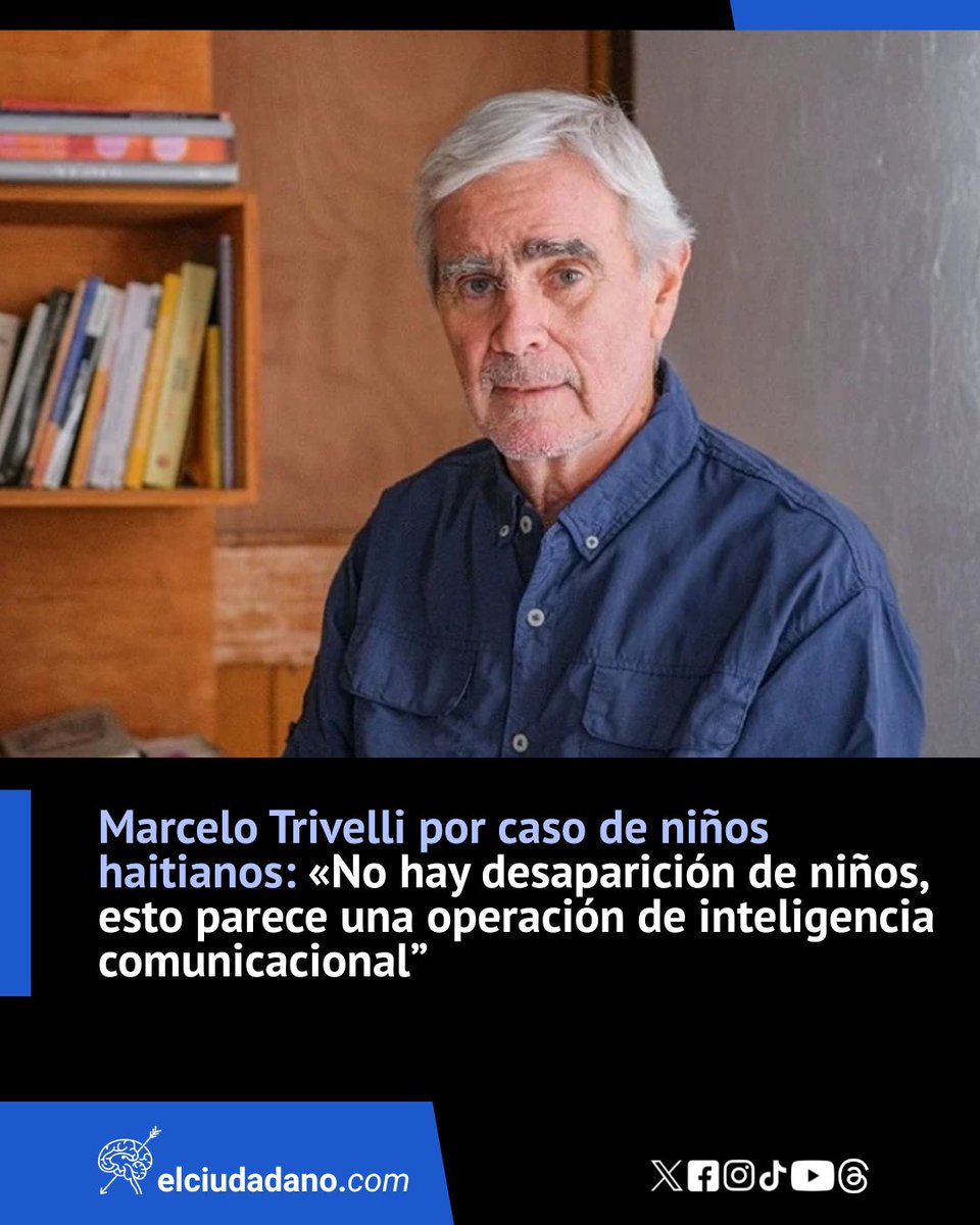 El_Ciudadano's tweet photo. El ex intendente de la Región Metropolitana De Santiago, Marcelo Trivelli, sostuvo que la controversia se ha instalado con una intensidad que no se condice con los antecedentes conocidos hasta ahora: "Yo no veo esto sino como una operación de inteligencia comunicacional para hablar de otros temas", afirmó.

¿Y tú, qué opinas? ¡Te leemos en los comentarios!

Lee la nota completa en el link 🔗https://t.co/tCbP0qxkKt