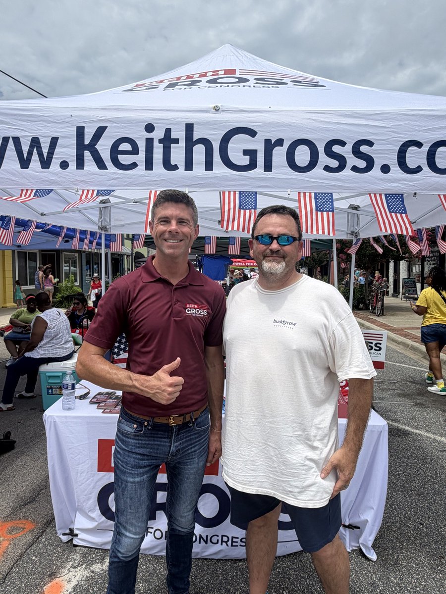 KeithGross's tweet photo. Great time meeting voters and celebrating our agricultural community  at the Watermelon Festival in Monticello, FL today.

I look forward to doing all I can in Congress to support our farmers and rural communities. https://t.co/BQjbmxuNJJ