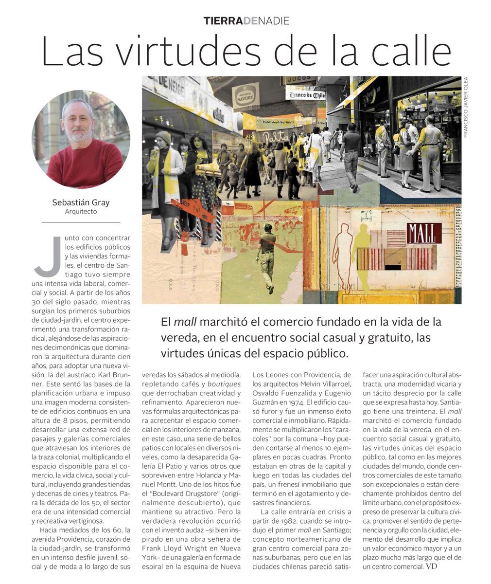 sebastian_gray's tweet photo. Hay quienes preguntan por qué el centro de Viña del Mar se convertió en un páramo decrépito y peligroso. La razón es obvia: se permitió construir no uno, sino dos malls inmensos que vaciaron las calles de su vida, algo que no se hace en ninguna ciudad inteligente. ➡️ @Revista_VD https://t.co/oxypOSNP5C