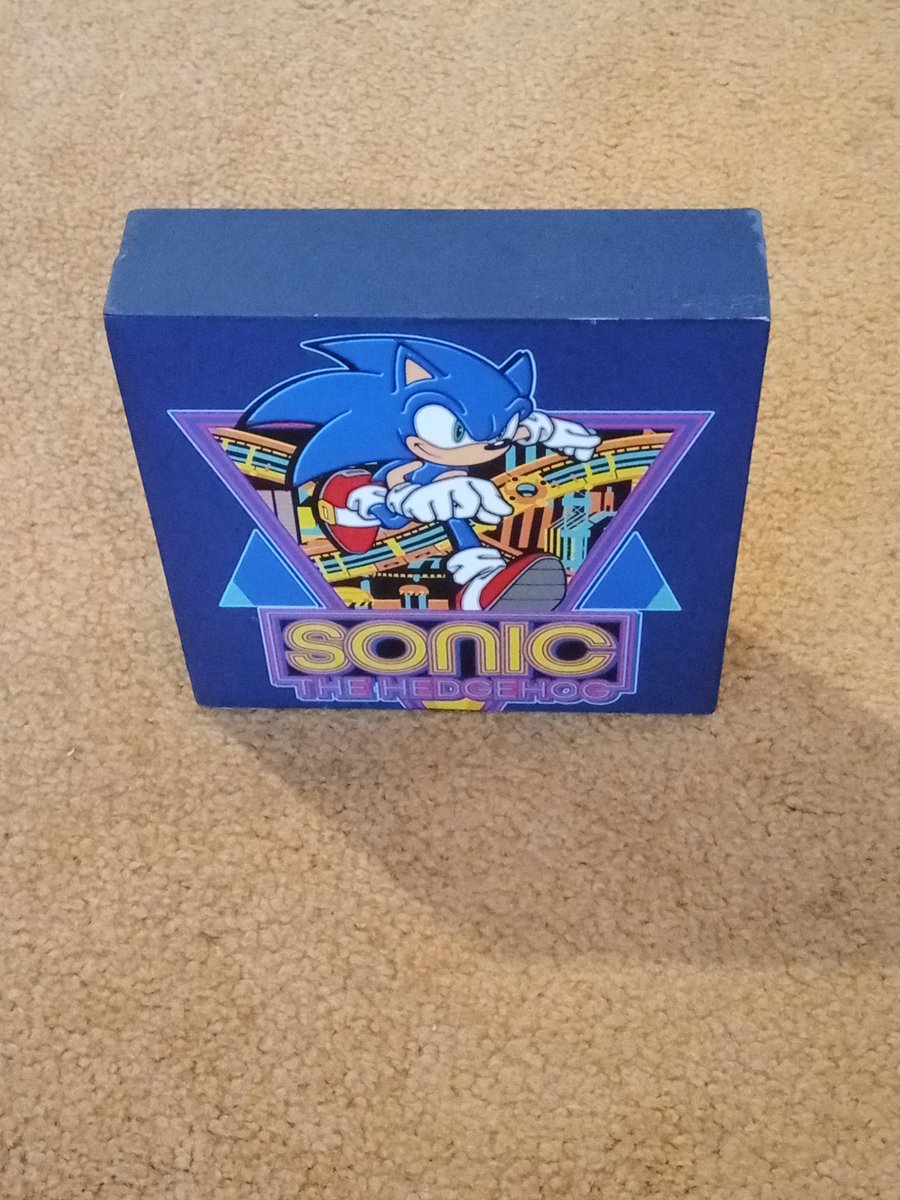 ObscurestA's tweet photo. Day 19 of Sonic Month! This is a Sonic Decor Walart that I found which can be hung on the wall or by itself! I wonder if there's more of them! https://t.co/EpCpuA71Pi