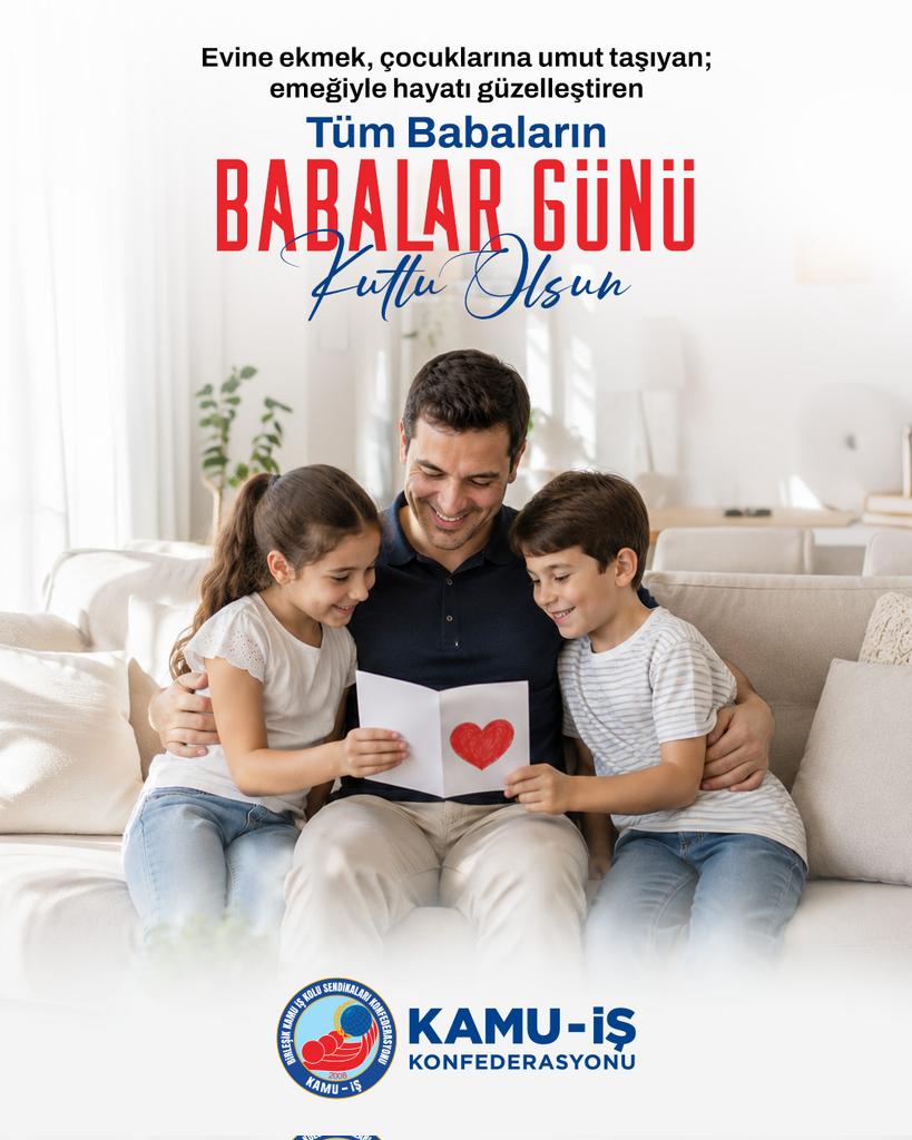 kamuiskonf's tweet photo. Bir çocuğun ilk kahramanı, bir toplumun gizli omurgası... Hayat boyu adımlarımıza güven, yarınlarımıza umut katan, başta şehitlerimizin babaları olmak üzere, yüreği baba şefkatiyle çarpan herkesin Babalar Günü kutlu olsun. https://t.co/kgdACagln6