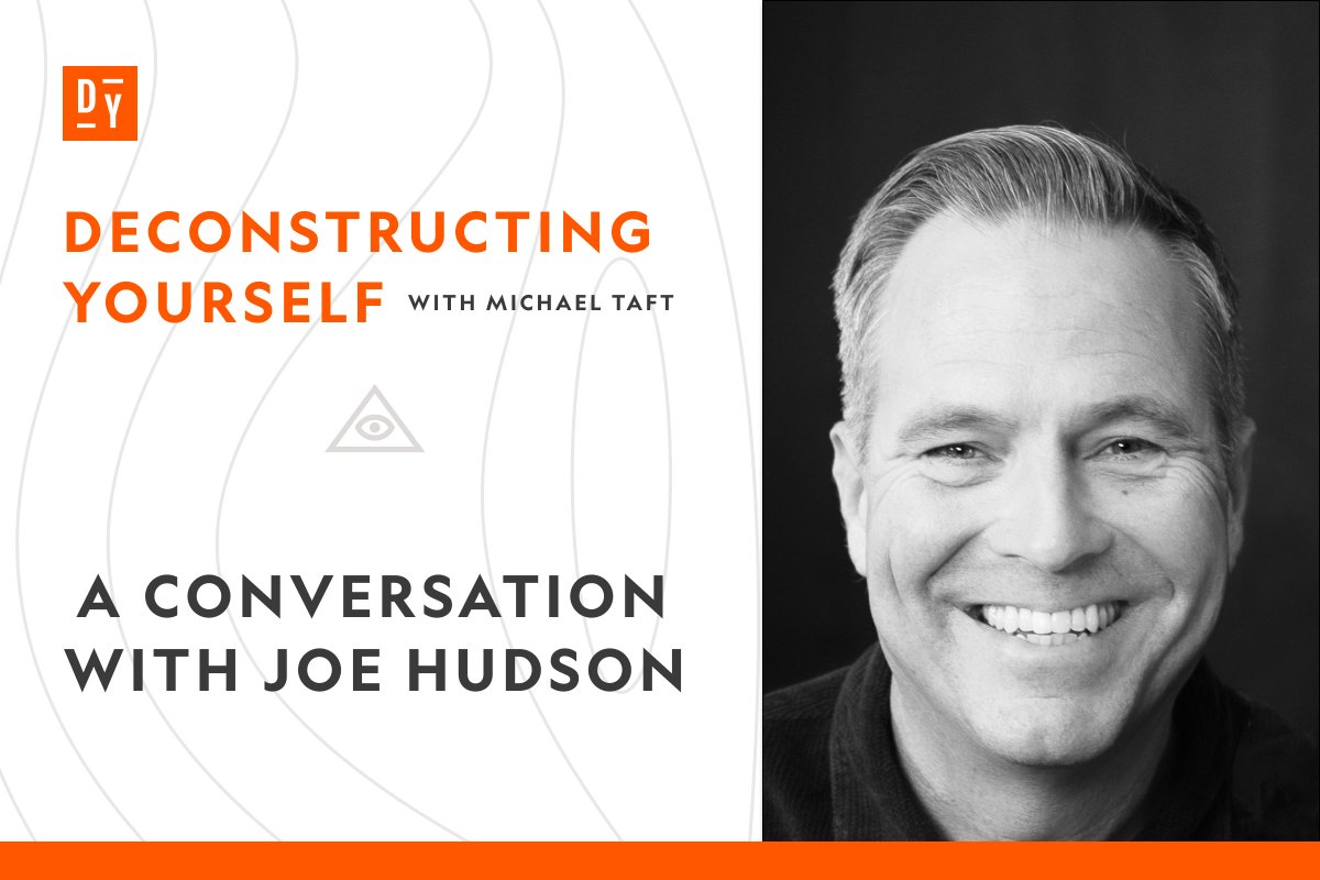 OortCloudAtlas's tweet photo. New Deconstructing Yourself podcast is live! In this episode, I speak with @FU_joehudson! We had a great time with this conversation. 

Host Michael Taft and guest Joe Hudson explore the crucial difference between awakening and liberation: why insight on the cushion does not automatically free us in relationship, shame, self-talk, or emotional reactivity. Joe reframes emotional practice as a path of awakening, inviting us not merely to accept difficult emotions, but to love them, feel them somatically, and discover the intelligence hidden inside. Together they unpack the “golden algorithm”—the emotions we most avoid are the ones we unconsciously keep recreating—and show how negative self-talk often masks unfelt fear, anger, or shame. Practical conversation about what happens after awakening, when the old wound is triggered and freedom has to show up exactly where we are least willing to feel.