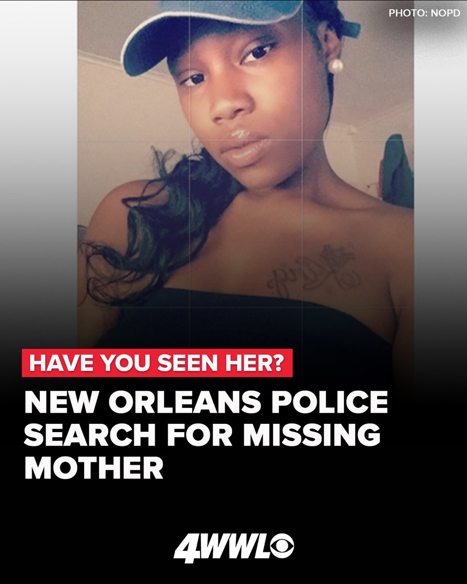 WWLTV's tweet photo. New Orleans police is asking for the public's help in searching for for Kierra Aaron, 30, she was last seen in the 2500 block of North Rocheblave Street Saturday evening.

Anyone with information should call NOPD at 504-821-2222.

https://t.co/75IVbd1lhR https://t.co/oTNpomoMhH