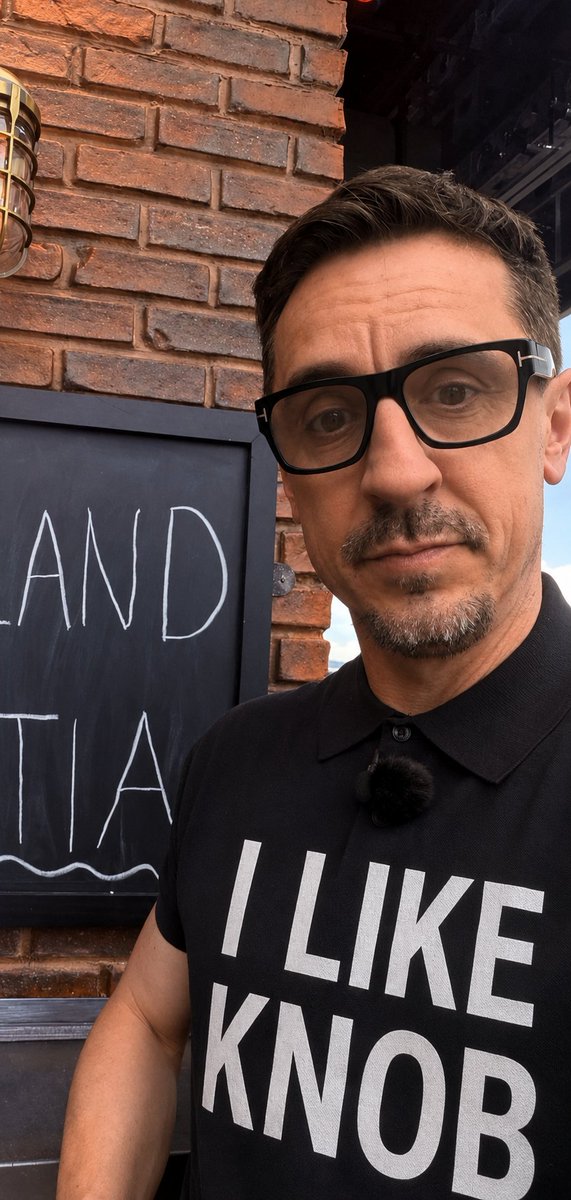 CheHanvey26543's tweet photo. @WeAreTheOverlap Funniest line from @GNev2 at the end had me in stitches 🤣 (this is AI generated and for banter purposes) https://t.co/vfpUZqnqgW