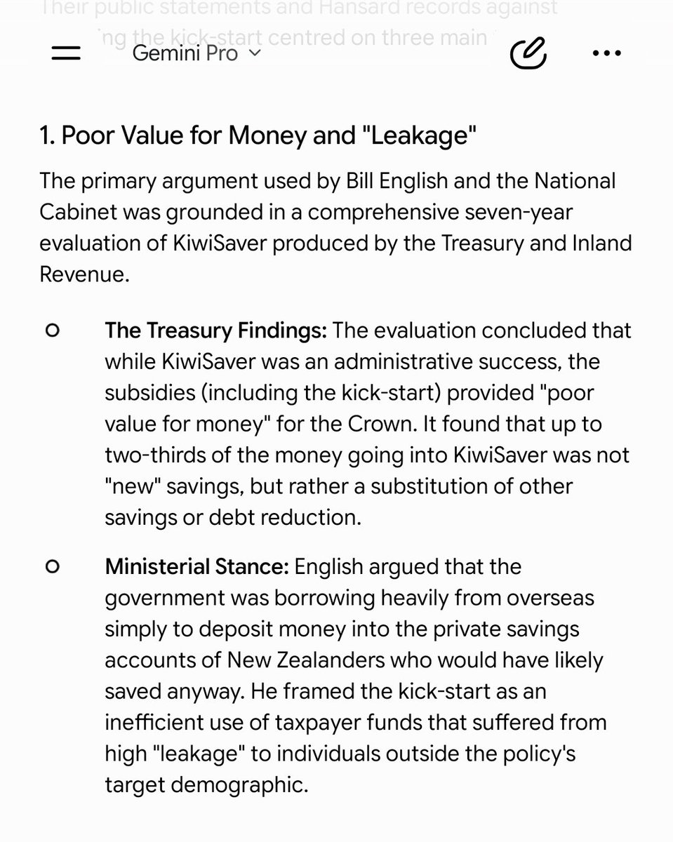 garyday682's tweet photo. @cjsbishop The treasury and Bill English supported removing the kickstart of $1000. 29% polls is really making you cherry pick labour party policy 😂 https://t.co/cAPhyQ63nn