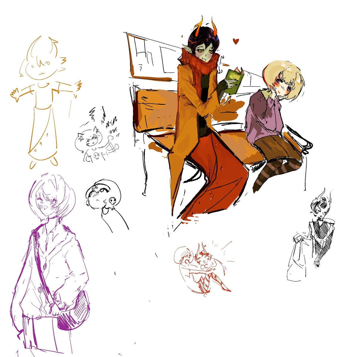 KatarinLike's tweet photo. #rosemary #homestuck #roselalonde #kanayamaryam https://t.co/SW4kqOfY9c