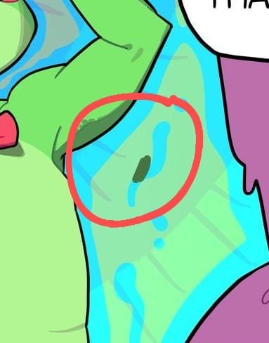 CuervoWalker's tweet photo. Por un lado, me alegra mucho haber llegado a los 500 seguidores gracias al dibujo de Ribbit y Jax :^), por otro... No dejo de ver esa mancha que se me olvidó quitar porque la usaba como gotero para las sombras. https://t.co/Q5wbTnR5q7