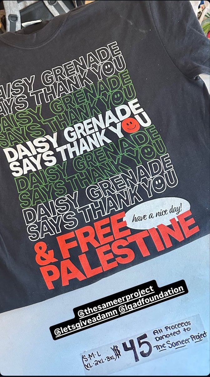 stitchcameloose's tweet photo. need this because last night i was talking to these girls about being jewish &amp; out of nowhere one went "with palestine, israel is the safest place for gay people. look at tel aviv!" &amp; all i could think was "you are at the stage of a daisy grenade show, they do not support you" https://t.co/dbA7PjdEz0