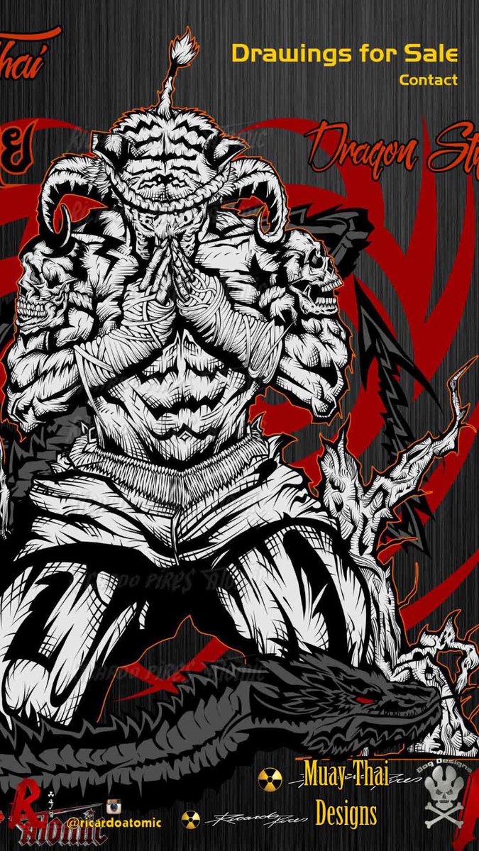 Atomiczone's tweet photo. Fight Martial Arts Design,  Logo Creator… Tatoo Illustrations and Creatures Designs…. 
by @ricardoatomic  
Drawings dos $ALE…!!!         

#Tiger #samurai #mma #muaythai #tatoo #martialarts #jiujitsu #logo #tattoo #fighter #jiujitsu #logocreator #pridefc #ufc https://t.co/JRp1BAj66d