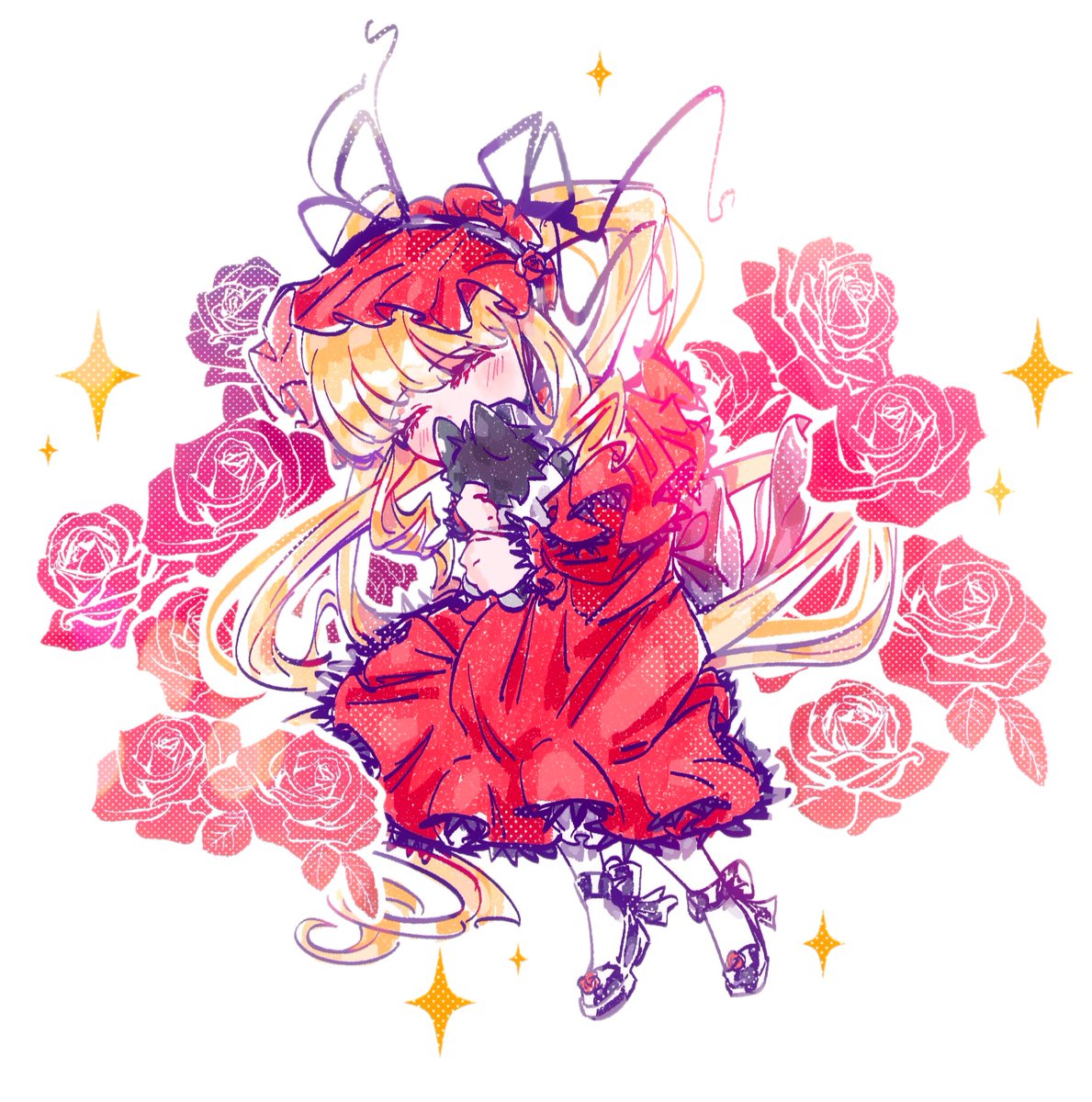 RubyWubby's tweet photo. I want to repost some of my older fanart that's similar to my current art style…I hope ppl will like these two pieces too cuz I also put a lot of effort into them 😭
#rozenmaiden #ローゼンメイデン #真紅 #桜田ジュン https://t.co/j8LQsiDjnQ