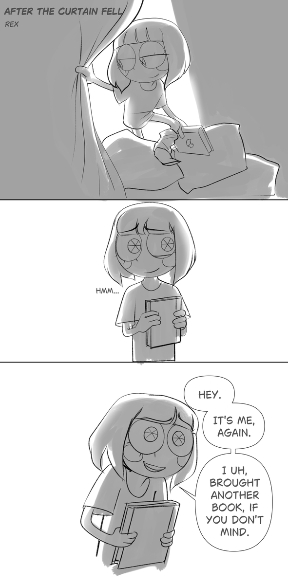 trashasaurusrex's tweet photo. After the Curtain Fell

#tadcspoilers #TADCㅤ 
pg 1-4 https://t.co/olWmlVsJjO