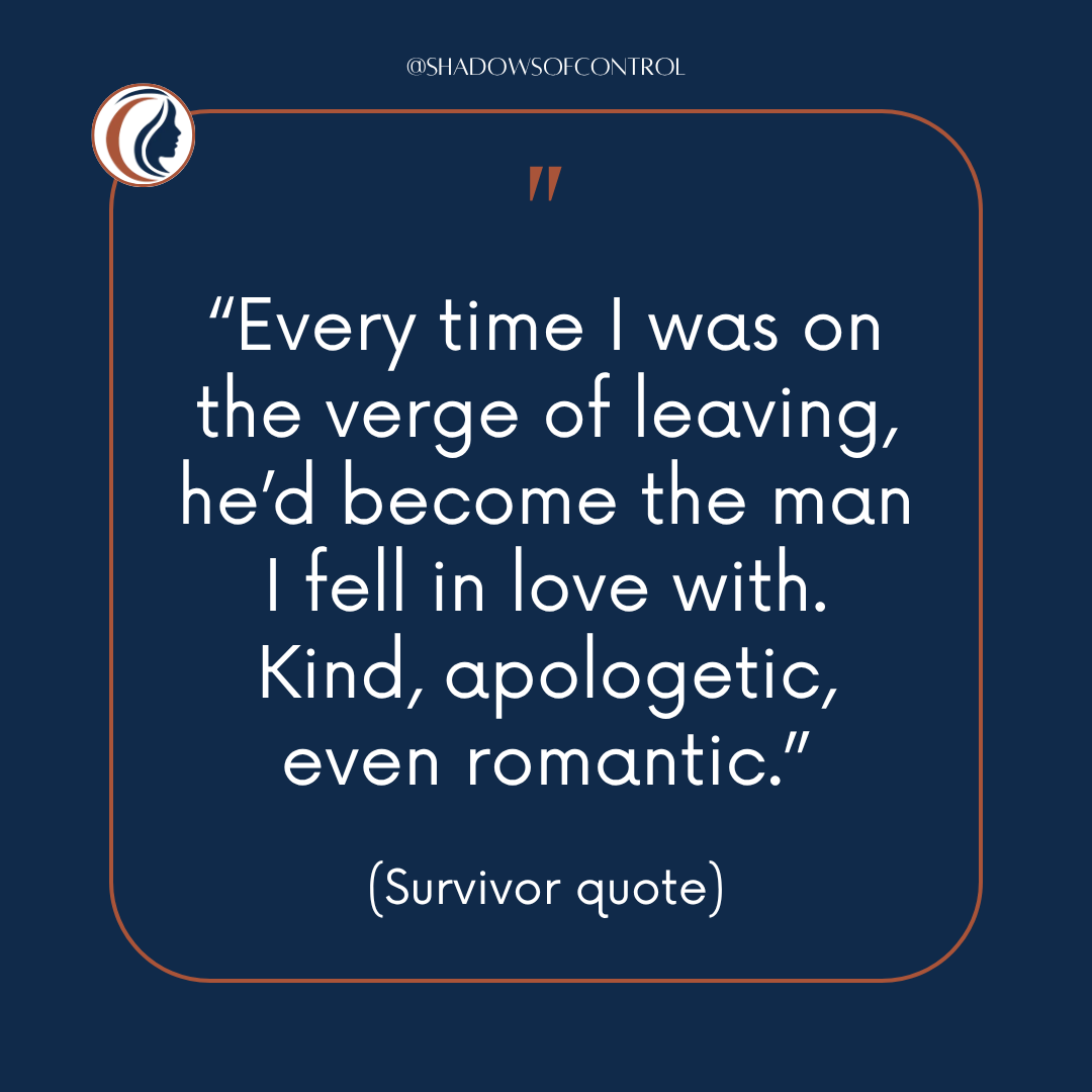 shadows_control's tweet photo. This is love bombing. Abusers often shift tactics when they sense they’re losing control. It’s not love—it’s manipulation.
#CoerciveControl #DomesticAbuseAwareness https://t.co/qviar9wdma
