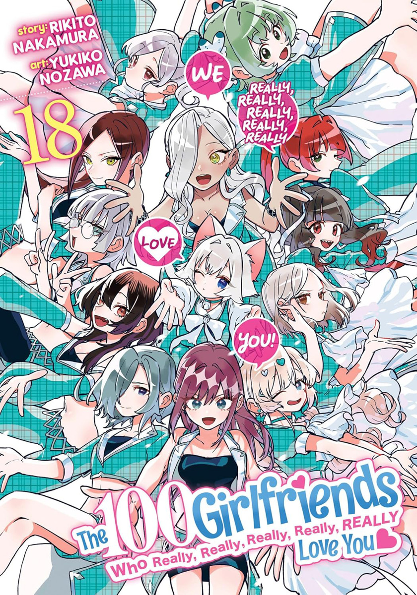animecorner's tweet photo. NEW MANGA IN STOCK! - 100 Girlfriends Who Really Really Really Really Really Love You , Vol #18, Graphic Novel https://t.co/hHulkgYoXZ #manga https://t.co/dMqWj2Yia9