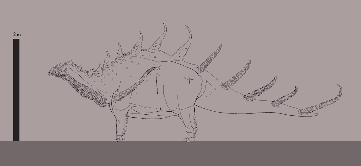 ZBoomer4's tweet photo. Kentrosaurus for gf https://t.co/NwXK5NMQ0d