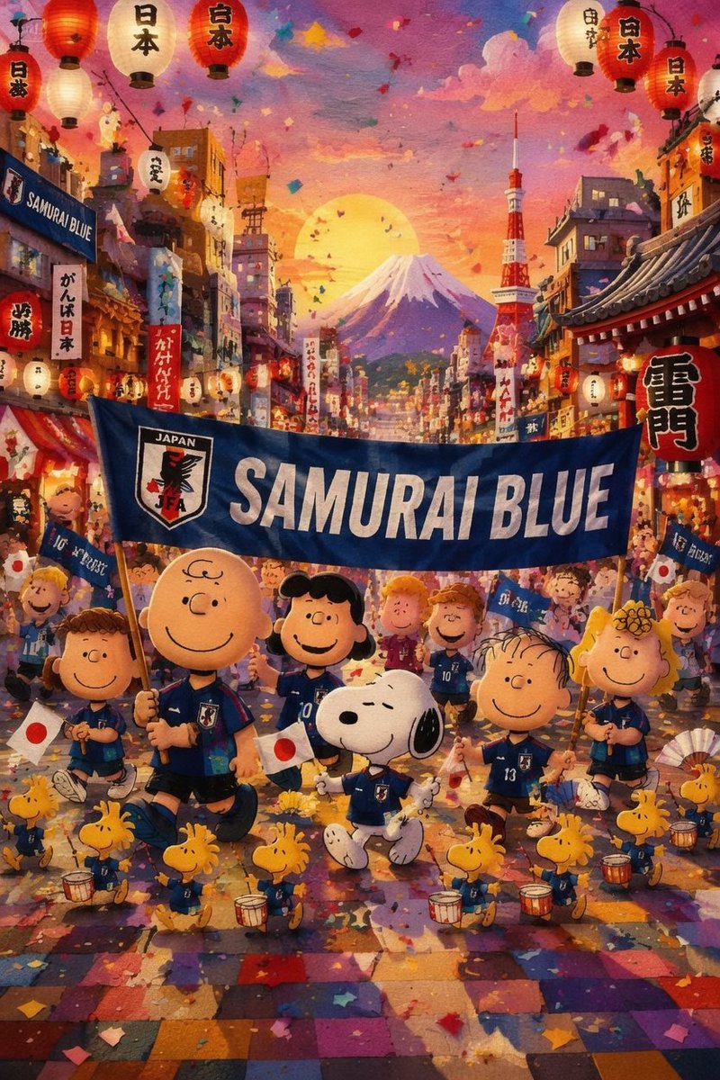 snoopyb047's tweet photo. Snoopy x samurai Blue https://t.co/c4u7sPhvIo