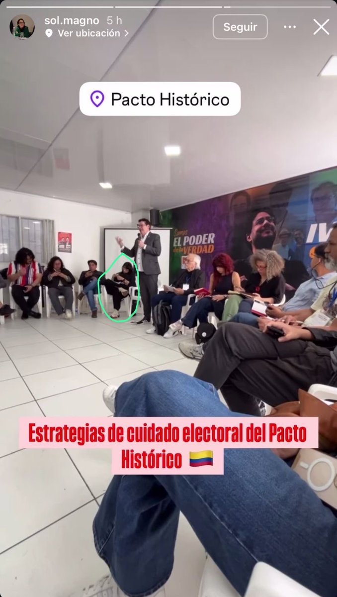 MariaFdaCabal's tweet photo. 2️⃣4️⃣. Me informan que ya llegó a Colombia Damaris Hoyos, protagonista de las protesta de Teusaquillo, a principios de Junio. 

¿El petrismo y los izquierdópatas internacionales están buscando agitar el país tras su derrota de mañana?

#ObservadoresChavistas 🚩 https://t.co/mV26IUG4D2
