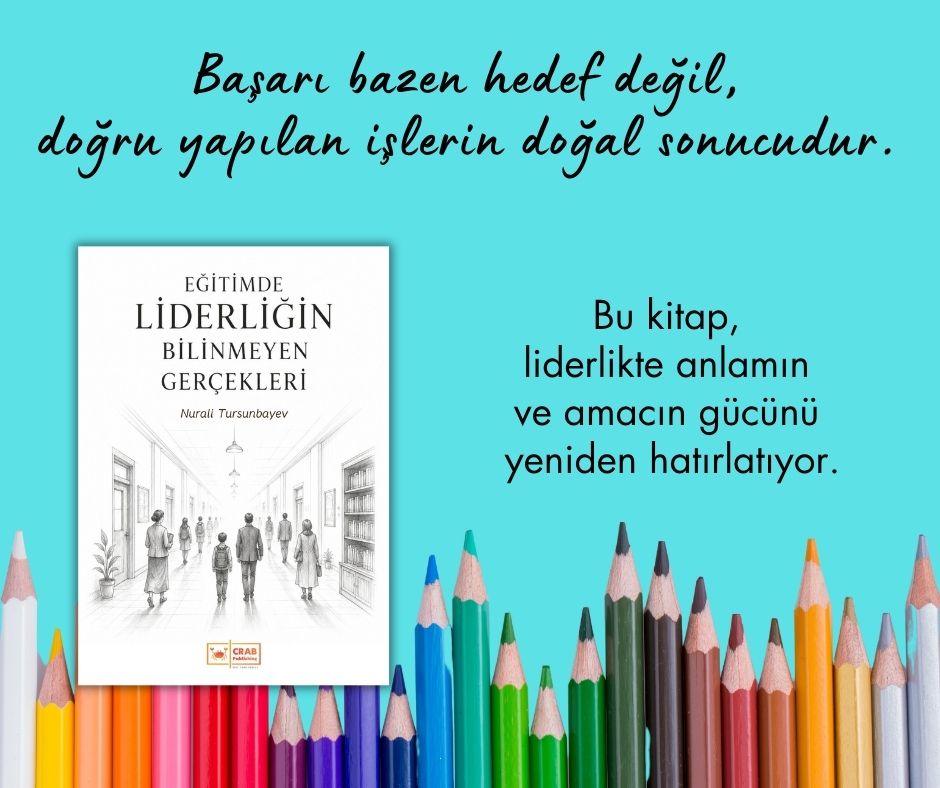 crabpublishing's tweet photo. EĞİTİMDE LİDERLİĞİN BİLİNMEYEN GERÇEKLERİ
Nurali Tursunbayev

Liderler, sadece yöneten değil, aynı zamanda geleceği şekillendiren vizyonerlerdir.

👇👇👇
https://t.co/pXacpHQXfI https://t.co/K2CEarhtiH
