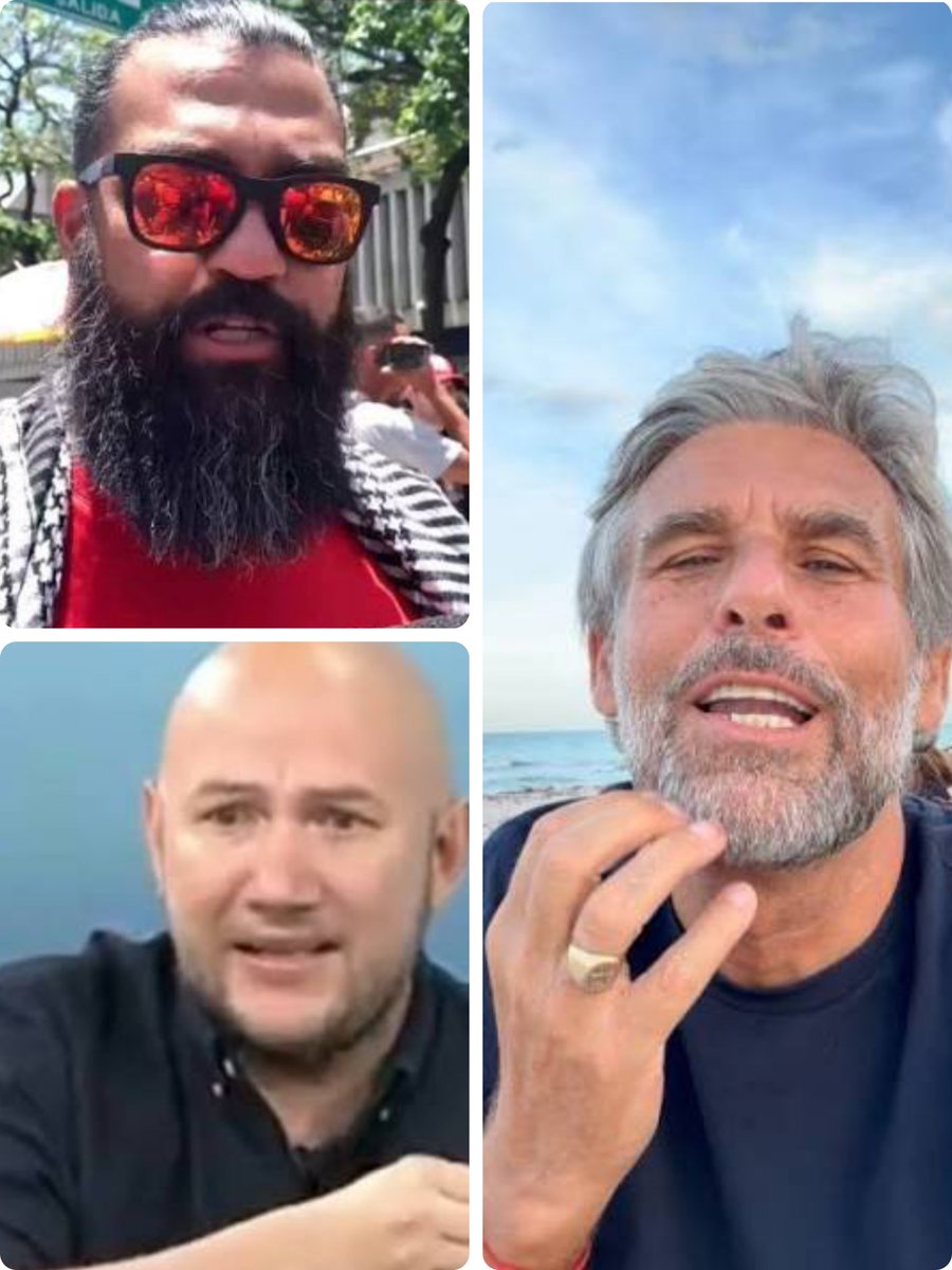 vivassantanaj_'s tweet photo. ¡Atención! Desesperados el trío de bazofia política, hasta hace poco generadores de la etiqueta #FreeAlexSaab. El pederasta @RoiLopezRivas no ha podido llegar a Brasil porque aún no tiene nadie en España que lo auxilie. El Pedro Carvajalino tiene mucho miedo que lo investiguen por corrupción y con el triunfo de Abelardo de la Espriella en Colombia se le cierra la posibilidad de retorno a su país. Y por último, el Carlos Montero, quedó para solo darle RT a sus mensajes después que vio cómo un palangrista colombiano con 10 años de residencia en Estados Unidos fue deportado a Colombia. Uno es peor que otro. Todos están en el averno