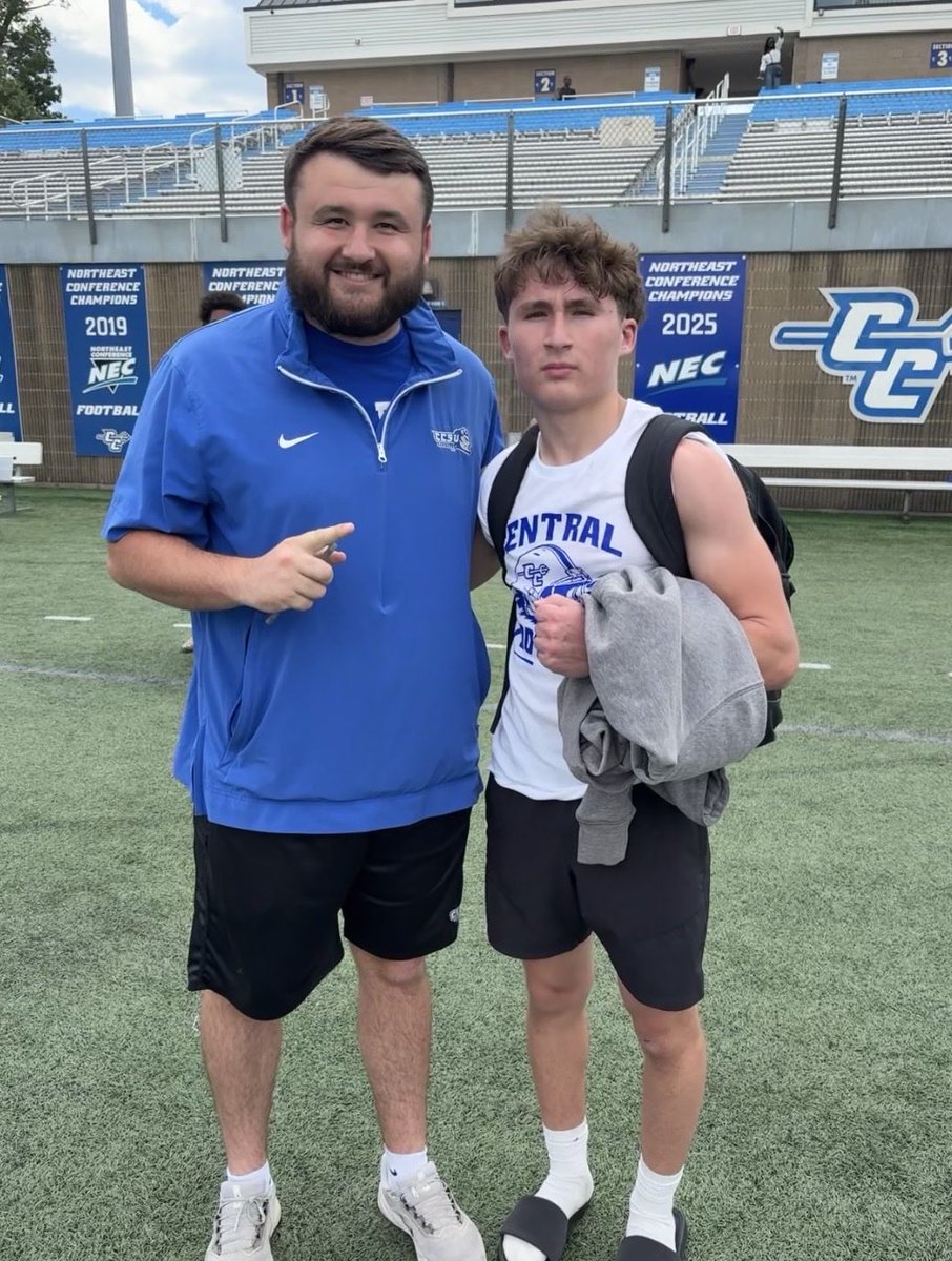 MasonSmall27's tweet photo. Had a fantastic day at the CCSU Prospect Camp. I am thankful for the opportunity to compete, learn, and build relationships! I was able to showcase my talents in front of coaches from CCSU, Springfield, and WNE. @CoachTankBoni @coach_cdunn @KyleHolt21 @CoachLecht #RecruitCT #2k28 https://t.co/P6QUYu5erN