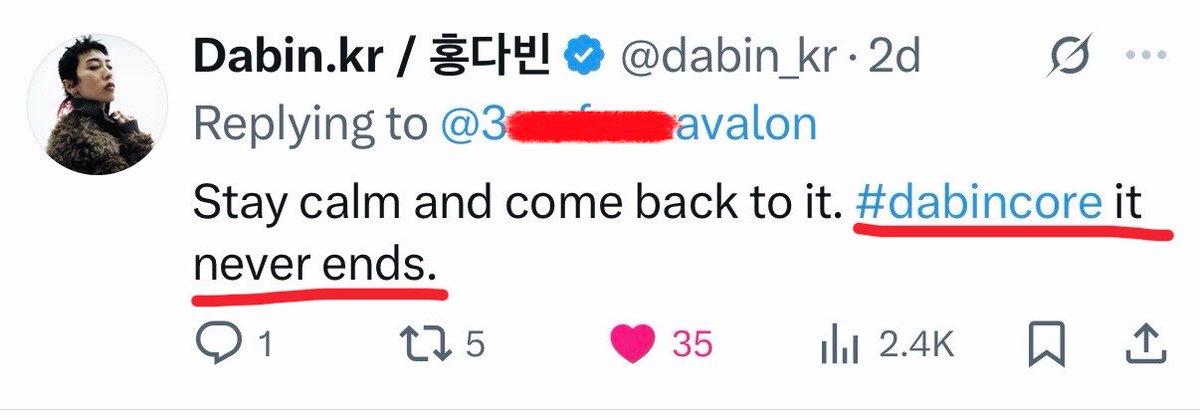 nervesholic's tweet photo. @dabin_kr @hudjayhoon As you once told me https://t.co/UXPhYiKTlj