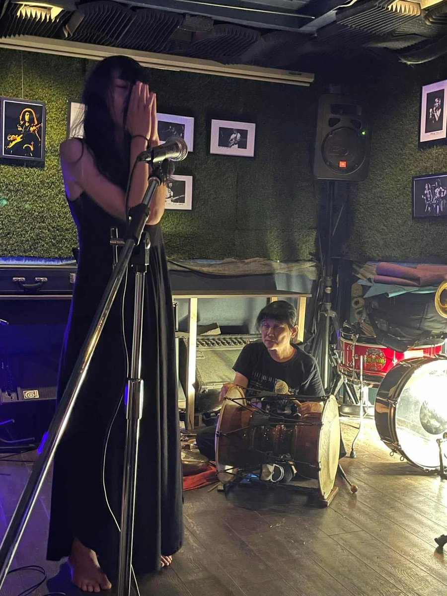 shinomma's tweet photo. 6月22日はココカミ(Miki/vo, Kaori Komura/Korean percussion)！
2026年6月22日(月)「刻印 vol.20」
＠高円寺Oriental Force
開場19:00　開演19:30
料金￥2,000＋ﾄﾞﾘﾝｸオーダー
【出演】
KANABAND
D.C.L.(dopey cooki laboratory)
Side Quest
ココカミ
妖精マリチェル
Almond Butyl(from France) https://t.co/xUWRGuyibm