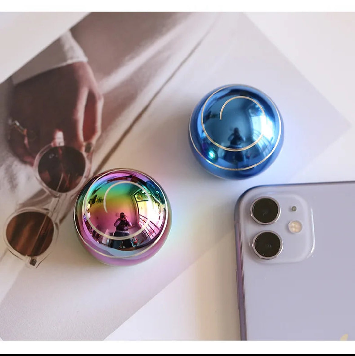 StressLessFigts's tweet photo. Stress melting in your fingertips.

Our premium Aluminum Alloy Kinetic Spinner is the ultimate adult fidget toy — hypnotic rotary gyro for focus, anxiety relief, or just zoning out.

Only £11.99!

Shop now 👉 https://t.co/JPyruf9cGy

#FidgetToy #StressRelief #KineticSpinner https://t.co/0FDYaDE15t