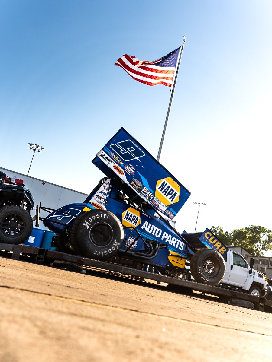 KKRdirt's tweet photo. .@DaisonPursley will roll off P4 in Heat Race No.6. #HighBankNationals 

@NAPARacing | #DP9 https://t.co/VXmbkbysPe