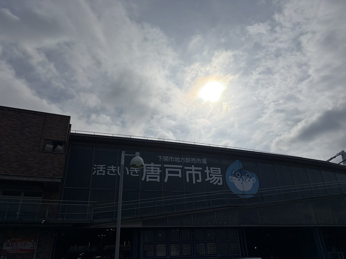 Cmoonnight8's tweet photo. 唐戸市場 https://t.co/dG19ZdI231