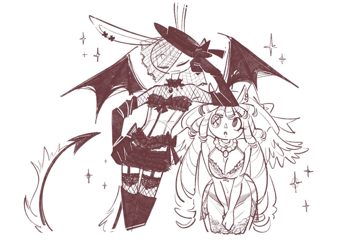 psychicpains's tweet photo. Old but hell yeah I am motivated to go back to this AU. Bc I can lean even harder on genderfluid Jax!! Time to put her in more pretty clothes✨
#bunnydoll https://t.co/SNGc5uxO3U
