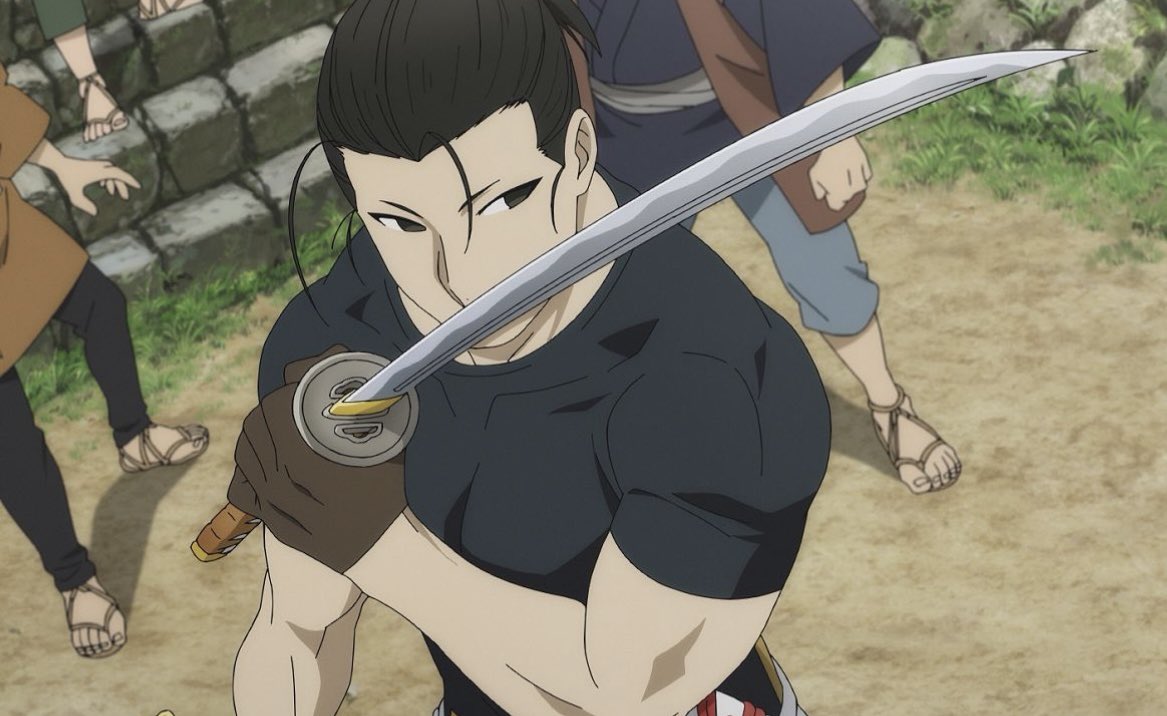 BaeKuchiki's tweet photo. Muscles busting out the shirt is CRAZY https://t.co/r0vSS8zg3R