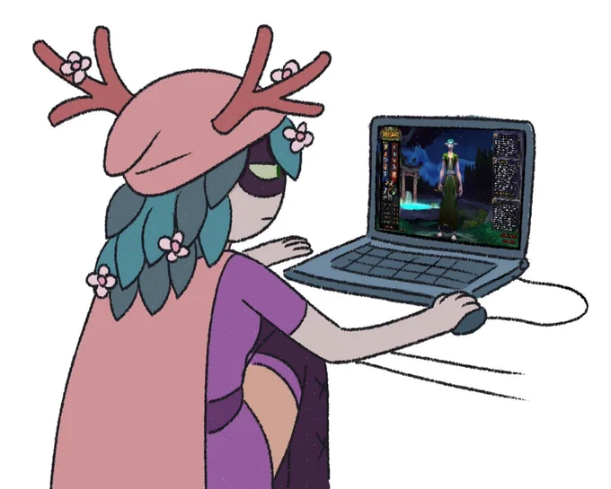 I already have a collection of Huntress+WoW