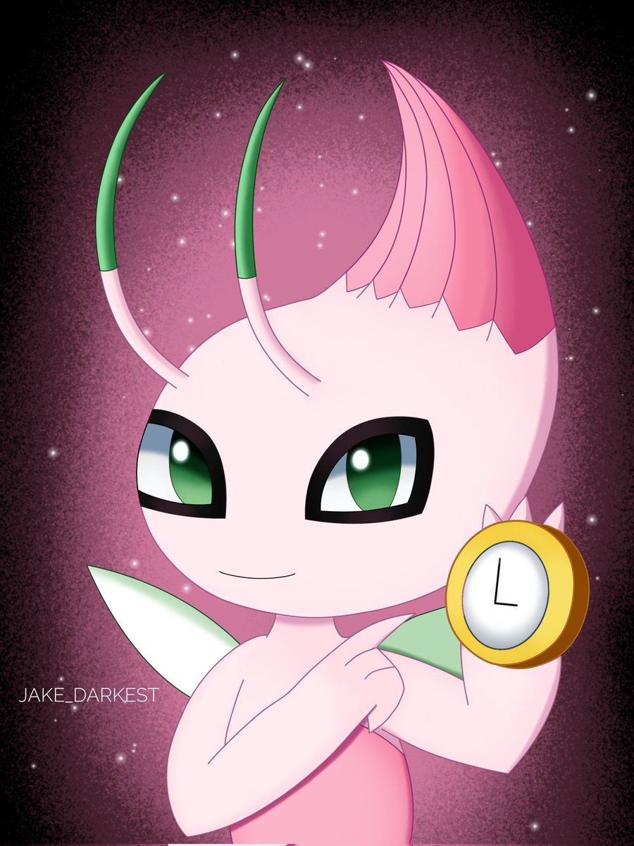 Jake_Darkest's tweet photo. #Pokemon #celebi https://t.co/jE68bxFnLE