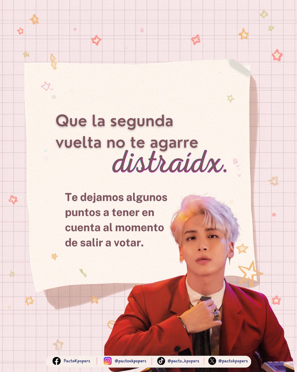 PactoKpopers's tweet photo. ¡Te dejamos una guía rápida y práctica para que votes mañana! Léela detalladamente para que tu voto sea válido, seguro y recuerda… QUE RIME Y QUE SE PUEDA🫰🏽💖

#kpopersconelpacto #colombiaconcepeda #melajuegoporlavida #votodecente #eleccionescolombia2026 https://t.co/JmEAauZs9g