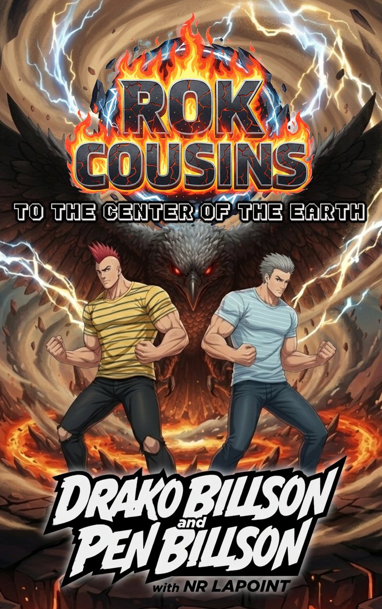 NRLaPoint's tweet photo. If you want some off-the-wall adventure perfect for boys, then you want the Rok Cousins in your library! https://t.co/uFSKpfbtbf